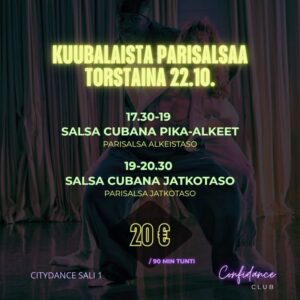 Salsa Cubana (parisalsa) jatkotaso
